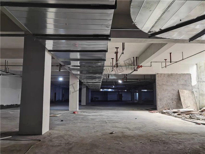 鹰潭宜景苑地下室消防排烟工程